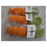 Carrot Shaped Dog Chews 8" Long...