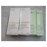 Toning Solution and Facial Serum...