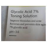 Toning Solution and Facial Serum...