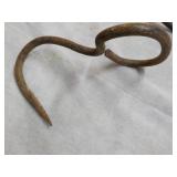 2 Vintage Iron Hooks...