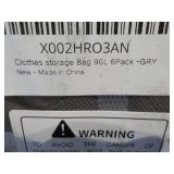 6 pack Clothes Storage Bags...