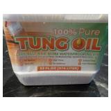 33 oz 100% Pure Tung Oil...