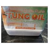 33 oz 100% Pure Tung Oil...