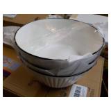 3 Ceramic Bowls 8 x 13"...