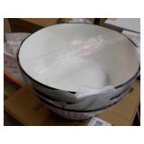 3 Ceramic Bowls 8 x 13"...