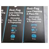 5 Anit-Fog Lens Cleaning 3 pc Kit...