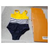 4 Girls 1 piece swimsuits size larg...
