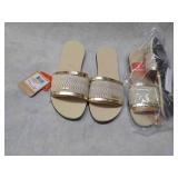 2 pair Havaianas size 6 sandals...