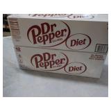 2 Diet Dr. Pepper 12 packs...