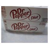 2 Diet Dr. Pepper 12 packs...