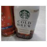 2 Peanut Oil and 1 Cold Brew Coffee...