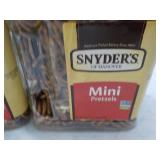 2 jugs Snyders Mini Pretzels...