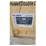 SDLANCH 25FT x 33FT Double Garage Metal Shed SDL2533DGMS