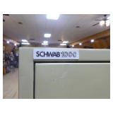 2 Schwab 1000 Fireproof 4-Drawer File Cabinets