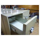 2 Schwab 1000 Fireproof 4-Drawer File Cabinets