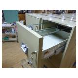 2 Schwab 1000 Fireproof 4-Drawer File Cabinets