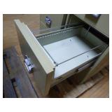 2 Schwab 1000 Fireproof 4-Drawer File Cabinets
