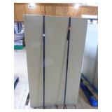 2 Schwab 1000 Fireproof 4-Drawer File Cabinets