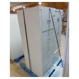 2 Fireproof 4-Drawer File Cabinets
