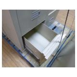 2 Fireproof 4-Drawer File Cabinets
