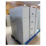 2 Schwab 5000 Fireproof 4-Drawer Lateral File Cabinets