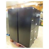 2 Schwab 5000 Fireproof 4-Drawer Lateral File Cabinets