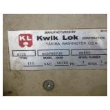 Belt Conveyor and Kwik Lok Bag Closing Machine