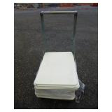 Cart with 28 Cutting Boards