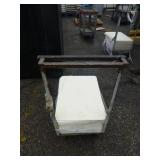 Cart with 28 Cutting Boards