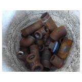 Bucket of Pipe Fittings