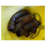 Bucket of Pipe Fittings