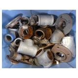 Tote of Pipe Fittings