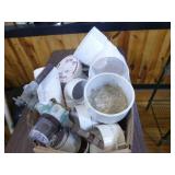 Box of Miscellaneous PVC Fittings