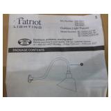 2 Patriot Lighting Outdoor Light Fixtures