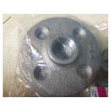 3 Packs of STZ 1/2" Malleable Iron Flange