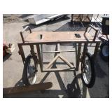 Homemade Pull Behind Cart