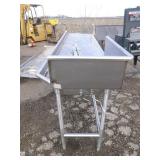 Stainless Steel Table with Sink and Faucet