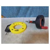 Electrician Fish Tape and Dray Snake