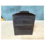 Mailbox and Wood Crate