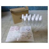 9 Boxes of Plastic Spray Bottles