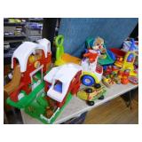 Lot of Toys and Porcelain Dolls