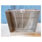 Goat Feeder and Homemade Feed Bucket