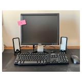 Dell Monitor Bundle with Keyboard, Mouse & 2 Speakers