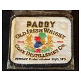 Vintage Patch & Pin Collection in Wooden Box - Ireland & London Souvenirs