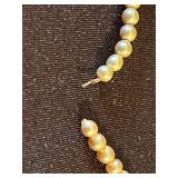 Seiko Desk Clock (retails for $35) & Jewelry Lot: Faux Pearl Necklace (broken clasp), Cut Crystal Bowl, IKE Pendant, 50 Pin