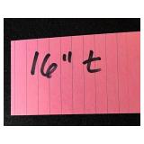 Wood Flowers Framed Floral Art - 2 Prints & Glass Vase w Wooden Tulips