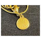 Assorted Jewelry Lot - Necklaces, Bead Chains & Leaf Pendant Necklace