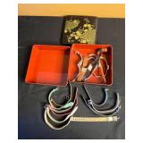 Gossip Quartz Watches - Pedre & Indeed Dials, Assorted Straps in Tin Box