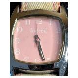 Gossip Quartz Watches - Pedre & Indeed Dials, Assorted Straps in Tin Box