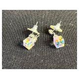 Colorful Gemstone & Crystal Earring Set - Earrings, Hoops, Studs, Clips & Pendants